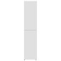 vidaXL Mueble zapatero de madera contrachapada blanco 80x39x178 cm vidaXL Mueble zapatero de madera contrachapada blanco 80x39x178 cm