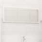 vidaXL Espejo de baño madera contrachapada blanco brillo 90x1,5x37 cm vidaXL Espejo de baño madera contrachapada blanco brillo 90x1,5x37 cm