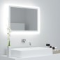 vidaXL Espejo de baño LED acrílico blanco 60x8,5x37 cm vidaXL Espejo de baño LED acrílico blanco 60x8,5x37 cm