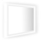 vidaXL Espejo de baño LED acrílico blanco 60x8,5x37 cm vidaXL Espejo de baño LED acrílico blanco 60x8,5x37 cm