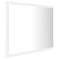 vidaXL Espejo de baño LED acrílico blanco 60x8,5x37 cm vidaXL Espejo de baño LED acrílico blanco 60x8,5x37 cm