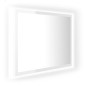vidaXL Espejo de baño acrílico blanco brillo 60x8,5x37 cm vidaXL Espejo de baño acrílico blanco brillo 60x8,5x37 cm
