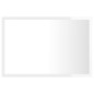 vidaXL Espejo de baño acrílico blanco brillo 60x8,5x37 cm vidaXL Espejo de baño acrílico blanco brillo 60x8,5x37 cm