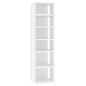 vidaXL Mueble zapatero madera contrachapada blanco 27,5x27x102 cm vidaXL Mueble zapatero madera contrachapada blanco 27,5x27x102 cm