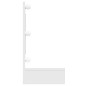 vidaXL Mueble con espejo y LED blanco 90x31,5x62 cm vidaXL Mueble con espejo y LED blanco 90x31,5x62 cm