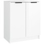 vidaXL Mueble zapatero madera contrachapada blanco brillo 59x35x70 cm vidaXL Mueble zapatero madera contrachapada blanco brillo 59x35x70 cm