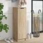 vidaXL Mueble zapatero madera contrachapada roble Sonoma 30x35x100 cm vidaXL Mueble zapatero madera contrachapada roble Sonoma 30x35x100 cm