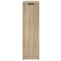 vidaXL Mueble zapatero madera contrachapada roble Sonoma 30x35x100 cm vidaXL Mueble zapatero madera contrachapada roble Sonoma 30x35x100 cm