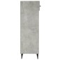 vidaXL Mueble zapatero madera contrachapada gris hormigón 30x35x105 cm vidaXL Mueble zapatero madera contrachapada gris hormigón 30x35x105 cm