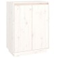 vidaXL Armario zapatero de madera maciza de pino 60x35x80 cm vidaXL Armario zapatero de madera maciza de pino 60x35x80 cm