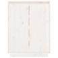 vidaXL Armario zapatero de madera maciza de pino 60x35x80 cm vidaXL Armario zapatero de madera maciza de pino 60x35x80 cm