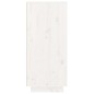 vidaXL Armario zapatero de madera maciza de pino 60x35x80 cm vidaXL Armario zapatero de madera maciza de pino 60x35x80 cm
