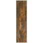 vidaXL Armario madera contrachapada color roble ahumado 100x50x200 cm vidaXL Armario madera contrachapada color roble ahumado 100x50x200 cm