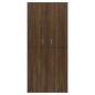 vidaXL Mueble zapatero madera contrachapada roble marrón 80x39x178 cm vidaXL Mueble zapatero madera contrachapada roble marrón 80x39x178 cm