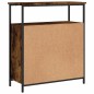 vidaXL Aparador de madera de ingeniería roble ahumado 70x30x80 cm vidaXL Aparador de madera de ingeniería roble ahumado 70x30x80 cm