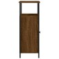 vidaXL Aparador de madera de ingeniería marrón roble 70x30x80 cm vidaXL Aparador de madera de ingeniería marrón roble 70x30x80 cm