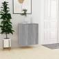 vidaXL Zapatero de madera contrachapada gris Sonoma 60x35x70 cm vidaXL Zapatero de madera contrachapada gris Sonoma 60x35x70 cm