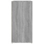vidaXL Zapatero de madera contrachapada gris Sonoma 60x35x70 cm vidaXL Zapatero de madera contrachapada gris Sonoma 60x35x70 cm