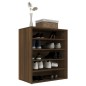 vidaXL Mueble zapatero madera contrachapada roble marrón 60x35x70 cm vidaXL Mueble zapatero madera contrachapada roble marrón 60x35x70 cm