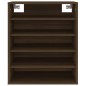 vidaXL Mueble zapatero madera contrachapada roble marrón 60x35x70 cm vidaXL Mueble zapatero madera contrachapada roble marrón 60x35x70 cm