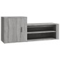 vidaXL Mueble zapatero madera contrachapada gris Sonoma 130x35x54 cm vidaXL Mueble zapatero madera contrachapada gris Sonoma 130x35x54 cm