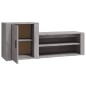 vidaXL Mueble zapatero madera contrachapada gris Sonoma 130x35x54 cm vidaXL Mueble zapatero madera contrachapada gris Sonoma 130x35x54 cm
