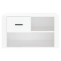 vidaXL Mueble zapatero madera contrachapada blanco 80x35x45 cm vidaXL Mueble zapatero madera contrachapada blanco 80x35x45 cm