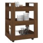 vidaXL Carrito de cocina madera contrachapada marrón roble 60x45x80cm vidaXL Carrito de cocina madera contrachapada marrón roble 60x45x80cm