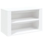 vidaXL Mueble zapatero de madera contrachapada blanco 75x35x45 cm vidaXL Mueble zapatero de madera contrachapada blanco 75x35x45 cm