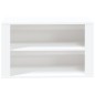 vidaXL Mueble zapatero de madera contrachapada blanco 75x35x45 cm vidaXL Mueble zapatero de madera contrachapada blanco 75x35x45 cm