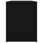 vidaXL Mueble zapatero de madera contrachapada negro 100x35x45 cm vidaXL Mueble zapatero de madera contrachapada negro 100x35x45 cm