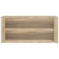 vidaXL Mueble zapatero madera contrachapada roble Sonoma 100x35x45 cm vidaXL Mueble zapatero madera contrachapada roble Sonoma 100x35x45 cm
