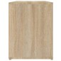 vidaXL Mueble zapatero madera contrachapada roble Sonoma 100x35x45 cm vidaXL Mueble zapatero madera contrachapada roble Sonoma 100x35x45 cm