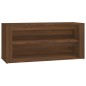 vidaXL Mueble zapatero madera contrachapada marrón roble 100x35x45 cm vidaXL Mueble zapatero madera contrachapada marrón roble 100x35x45 cm