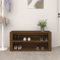 vidaXL Mueble zapatero madera contrachapada marrón roble 100x35x45 cm vidaXL Mueble zapatero madera contrachapada marrón roble 100x35x45 cm