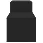 vidaXL Mueble zapatero madera contrachapada negro 150x35x45 cm vidaXL Mueble zapatero madera contrachapada negro 150x35x45 cm