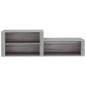 vidaXL Mueble zapatero madera contrachapada gris Sonoma 150x35x45 cm vidaXL Mueble zapatero madera contrachapada gris Sonoma 150x35x45 cm