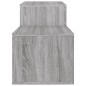 vidaXL Mueble zapatero madera contrachapada gris Sonoma 150x35x45 cm vidaXL Mueble zapatero madera contrachapada gris Sonoma 150x35x45 cm