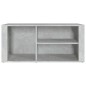 vidaXL Mueble zapatero madera contrachapada gris hormigón 100x35x45 cm vidaXL Mueble zapatero madera contrachapada gris hormigón 100x35x45 cm