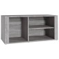 vidaXL Mueble zapatero madera contrachapada gris Sonoma 100x35x45 cm vidaXL Mueble zapatero madera contrachapada gris Sonoma 100x35x45 cm