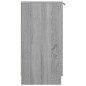 vidaXL Mueble zapatero de madera contrachapada gris Sonoma 59x35x70 cm vidaXL Mueble zapatero de madera contrachapada gris Sonoma 59x35x70 cm