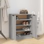vidaXL Mueble zapatero de madera contrachapada gris Sonoma 59x35x70 cm vidaXL Mueble zapatero de madera contrachapada gris Sonoma 59x35x70 cm