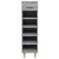 vidaXL Mueble zapatero madera contrachapada gris Sonoma 30x35x105 cm vidaXL Mueble zapatero madera contrachapada gris Sonoma 30x35x105 cm