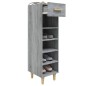 vidaXL Mueble zapatero madera contrachapada gris Sonoma 30x35x105 cm vidaXL Mueble zapatero madera contrachapada gris Sonoma 30x35x105 cm