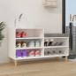 vidaXL Mueble zapatero madera contrachapada blanco 102x36x60 cm vidaXL Mueble zapatero madera contrachapada blanco 102x36x60 cm