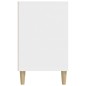 vidaXL Mueble zapatero madera contrachapada blanco 102x36x60 cm vidaXL Mueble zapatero madera contrachapada blanco 102x36x60 cm