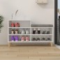vidaXL Mueble zapatero madera contrachapada blanco brillo 102x36x60 cm vidaXL Mueble zapatero madera contrachapada blanco brillo 102x36x60 cm
