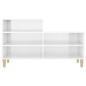 vidaXL Mueble zapatero madera contrachapada blanco brillo 102x36x60 cm vidaXL Mueble zapatero madera contrachapada blanco brillo 102x36x60 cm
