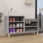 vidaXL Mueble zapatero madera contrachapada gris Sonoma 102x36x60 cm vidaXL Mueble zapatero madera contrachapada gris Sonoma 102x36x60 cm