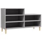 vidaXL Mueble zapatero madera contrachapada gris Sonoma 102x36x60 cm vidaXL Mueble zapatero madera contrachapada gris Sonoma 102x36x60 cm